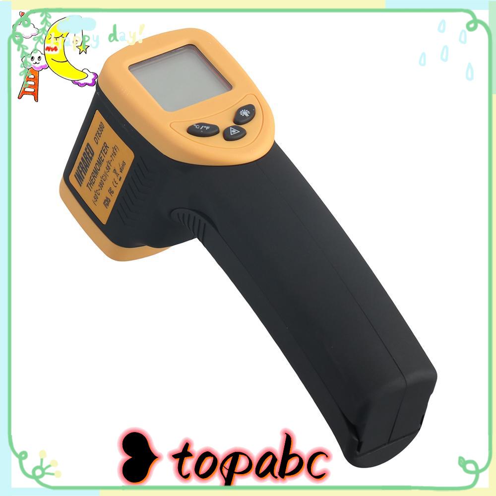 TOP Termometer Infrared Digital Industrial BBQ Food Handheld Bukan Untuk Manusia Non Kontak -50℃~380℃(-58℉~716℉)