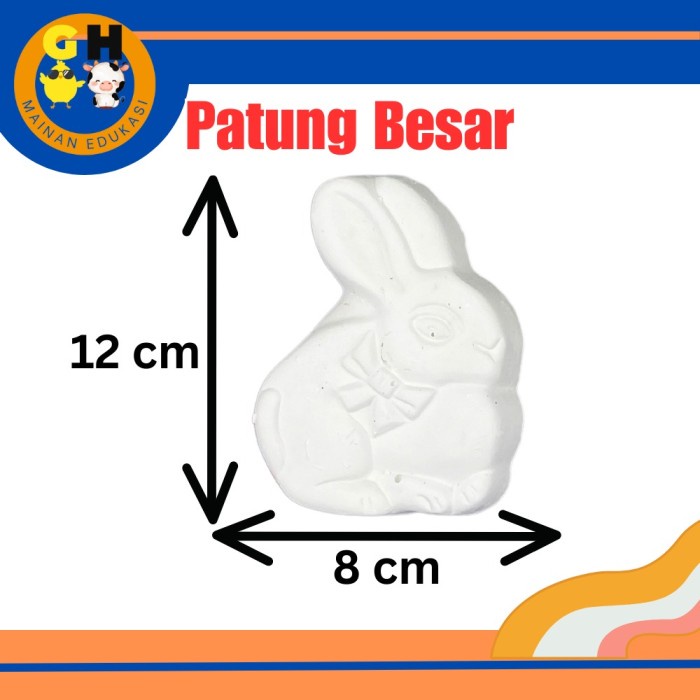 

Mainan Edukasi Melukis Patung Lukis BESAR Gipsum Gypsum Cat Warna - Patung Besar