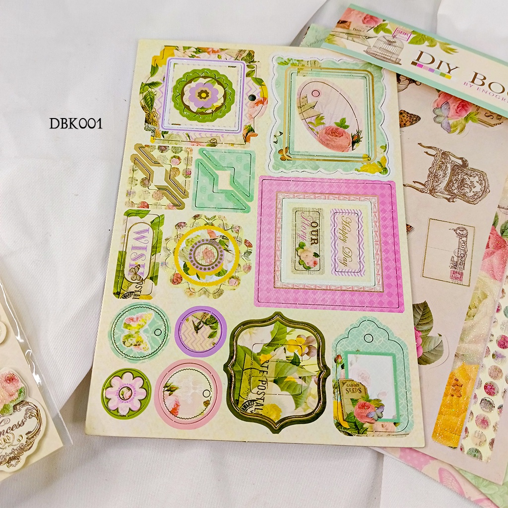 

Aksesoris Pelengkap Scrapbook Handcraft DBK001