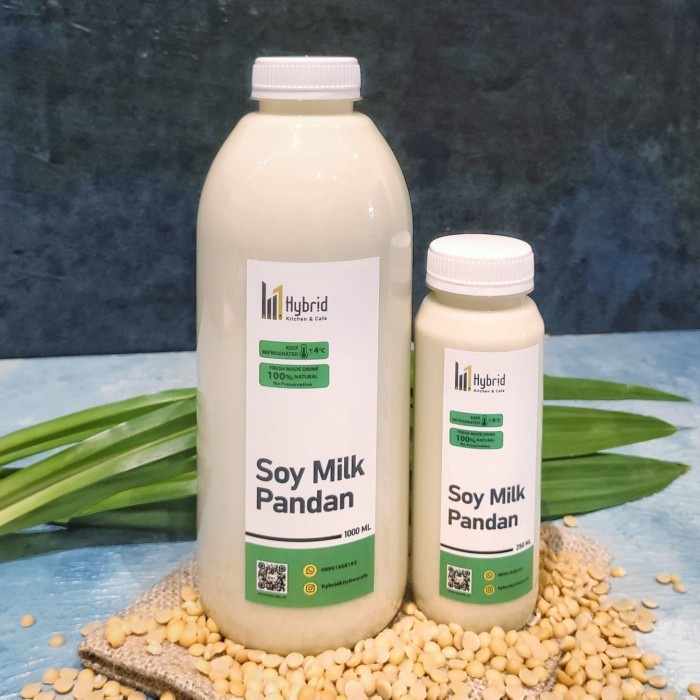 

Susu Kacang Pandan 250 ml - Original (Less Sweet)