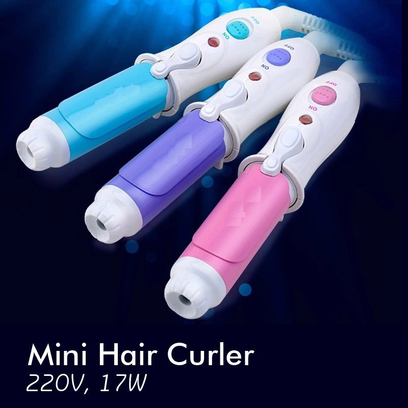 Catok Mini Travel Hair Curler