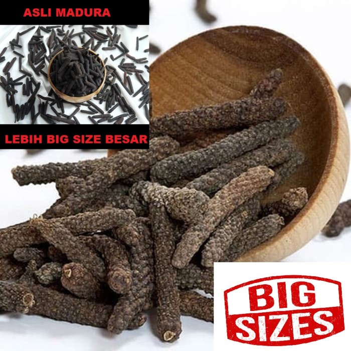 

Cabai Jawa Kering 100 Gram Puyang Piper Retrofractum Javanes Pepper