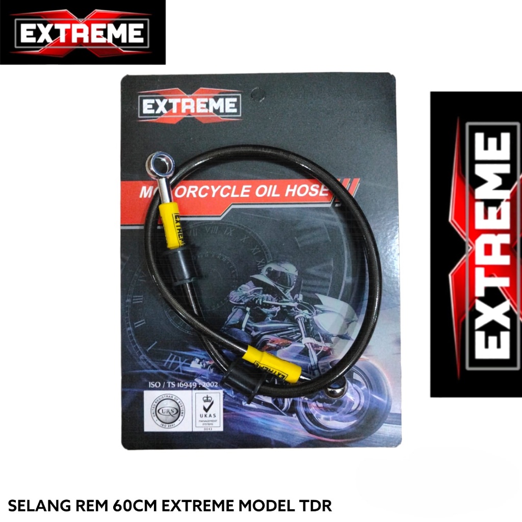 Selang Rem Extreme Original Ready Ukuran Depan &amp; Belakang Universal Semua Motor PJV