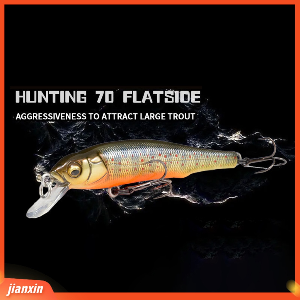 (In Stock) 5G /70MM Umpan Pancing Kait Tajam Kulit Hidup 3D Fisheyes Warna Terang Simulasi Aliran Memancing Tenggelam Pensil Umpan Buatan Untuk Outdoor