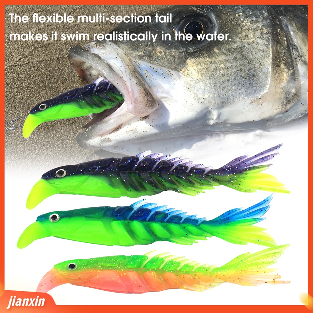 (In Stock) Soft Lures Simulasi Spinner Umpan 12cm /10.2g 15cm /18.5g Laut Memancing Umpan Palsu Memancing Tackle