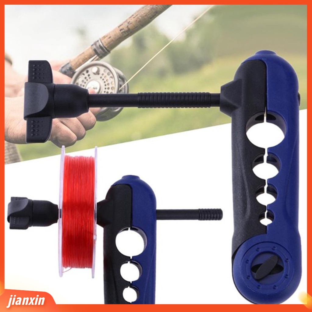 (In Stock) 2Pcs Batang Spul Pancing Mini Portable Adjustable Bobbin Reel Winder Board