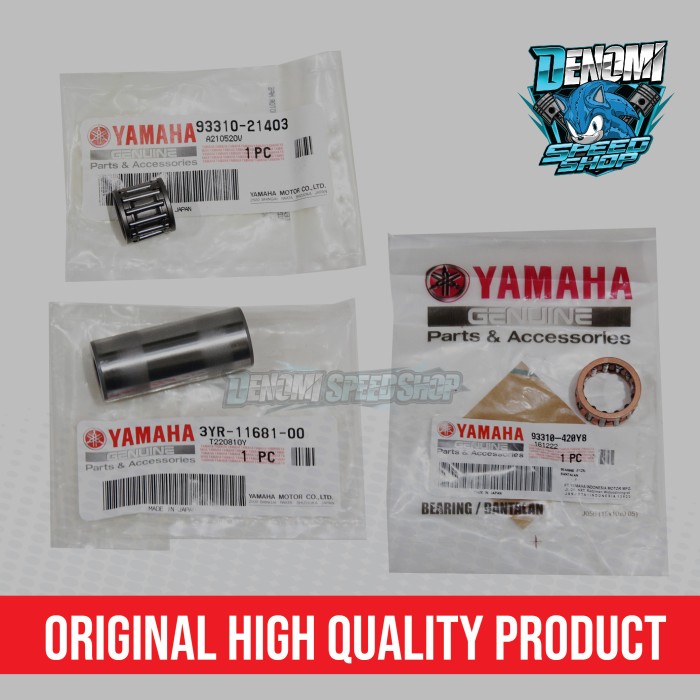 Stang Setang Seher Piston Seker Set Conrod Kit Yamaha F1ZR FIZR F1Z FIZ R Force 1 Original YGP 4WH-E1650-00