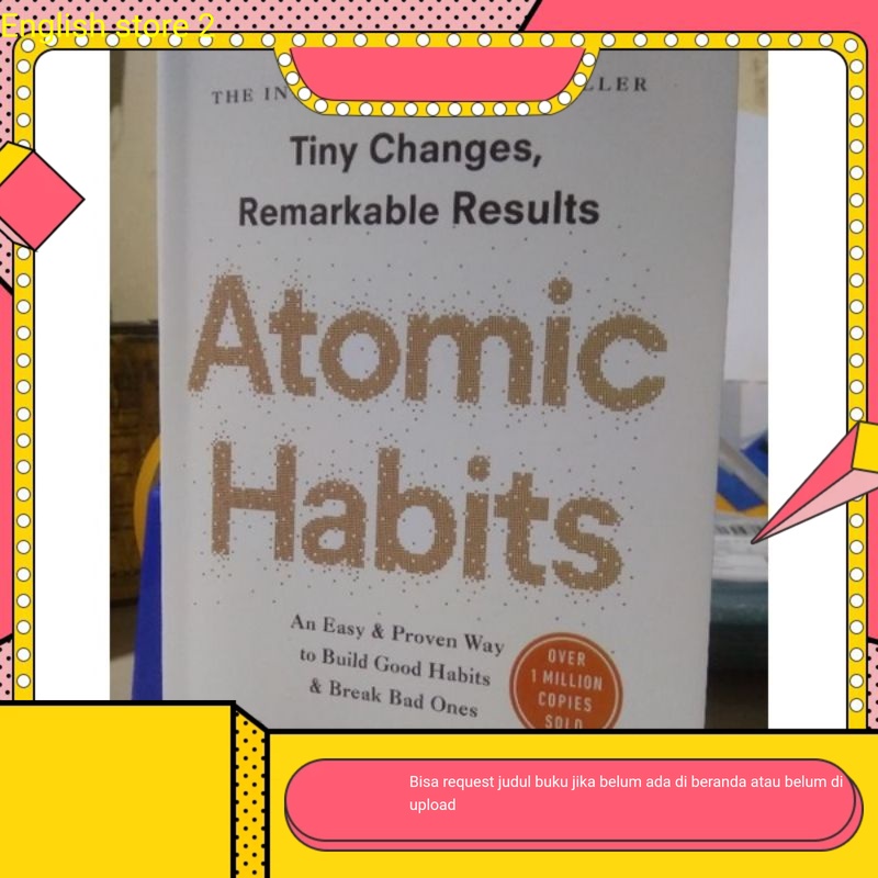 ATOMIC HABITS hardcover