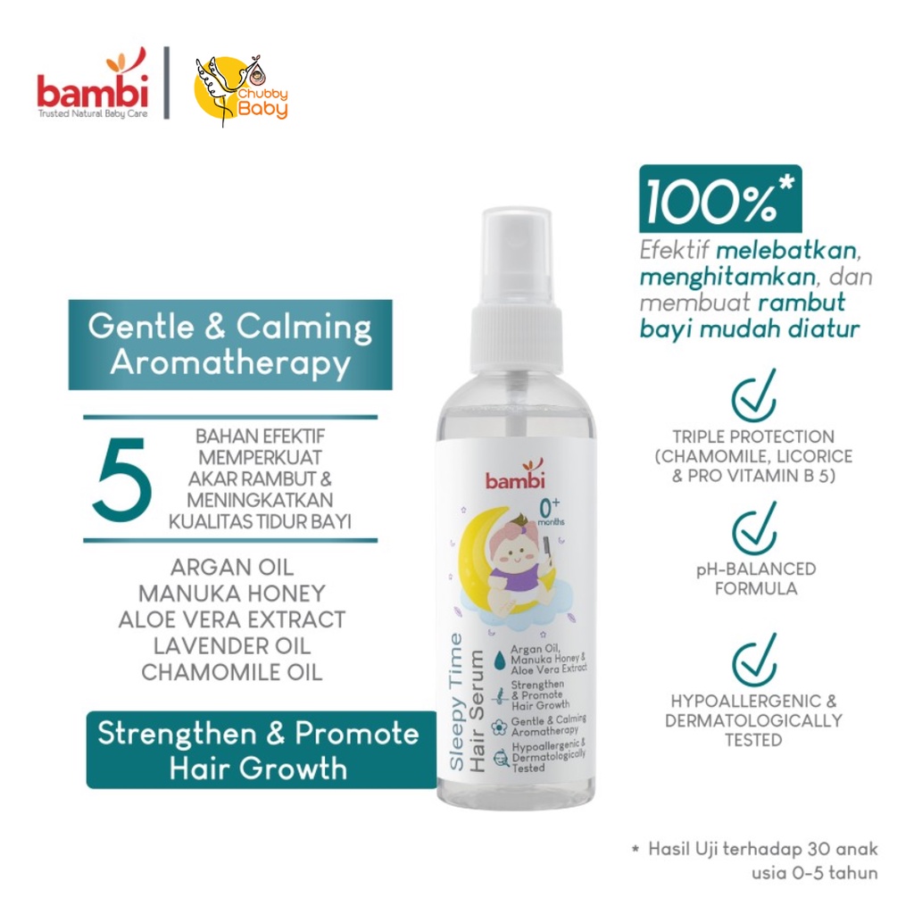 Bambi Baby Sleepy Time Hair Serum 100ml