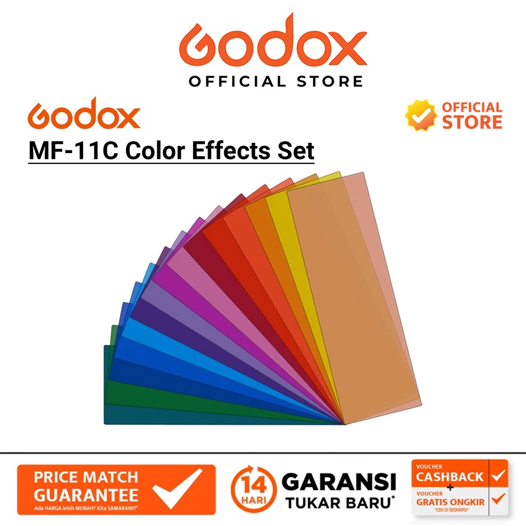 Godox MF-11C Color Effects Set for MF12