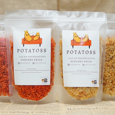 

✨Ready Stok✨ - Potatoss Original Medium 300gr
