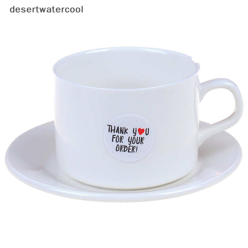 Deid 500pcs Bulat thank you for your order er Heart Thanks for Shopping Martijn