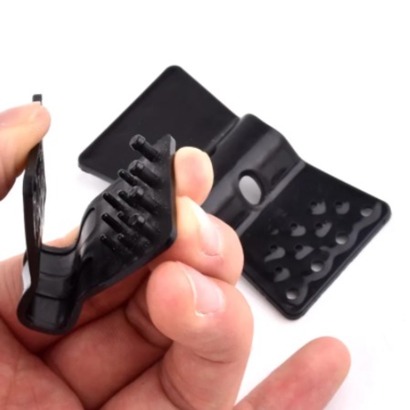 10pcs Klip Jaring Kerai Matahari Tipe Kupu-Kupu/Tahan Angin Pertanian Bayangan Film Tombol Tetap/Kait Instalasi Pagar Rumah/Greenhouse Film Sun Shading Net Clamp Aksesoris