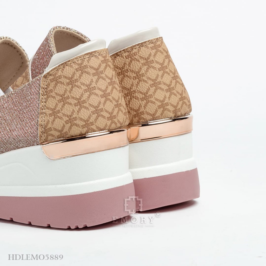 SV - EMORY Evany Sepatu Sneakers Wedges Wanita HDLEMO5889