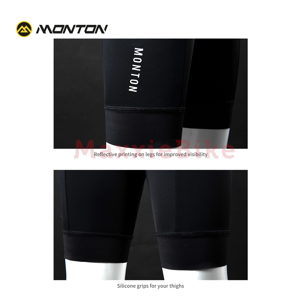 MONTON Celana Sepeda BIB Pria Lifestyle Spdwind Men Cycling Bib Shorts