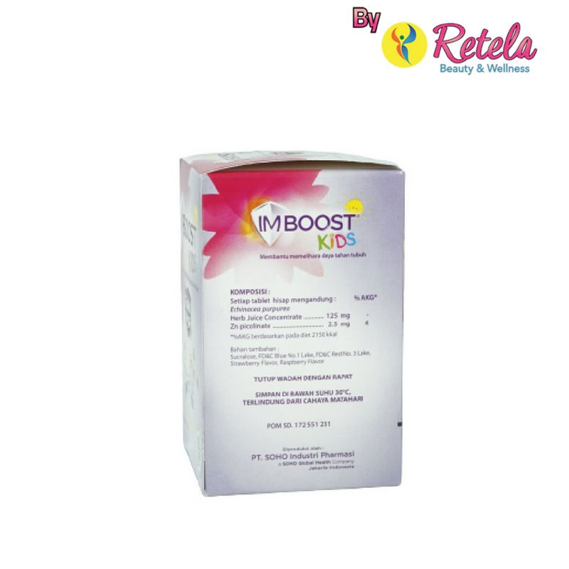 Imboost Kids Rasa Mixberry 1 Botol 21 Tablet