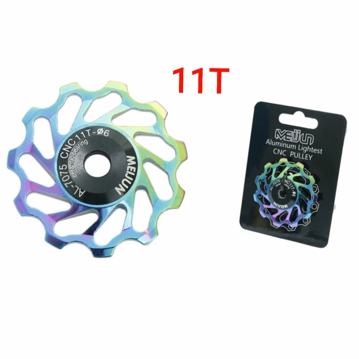 Meijun Pulley RD Ceramic 11T - Puley Rd Bearing Sepeda