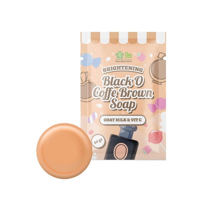 FLEO BRIGHTENING SOAP / SABUN MANDI PEMUTIH WAJAH DAN BADAN  BPOM Original 100%