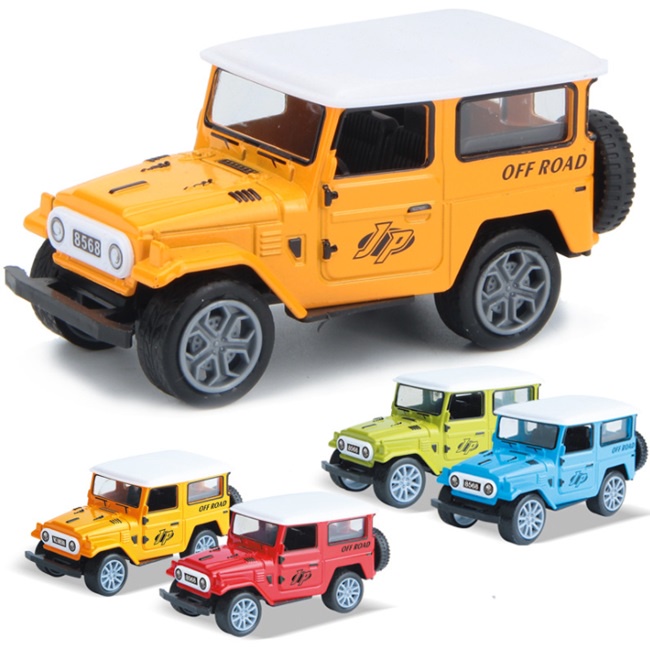 REDFIRE TOYS MAINAN MINIATUR MOBIL JEEP DIECAST MODERN CITY FJ40 HARDTOP CRUISER