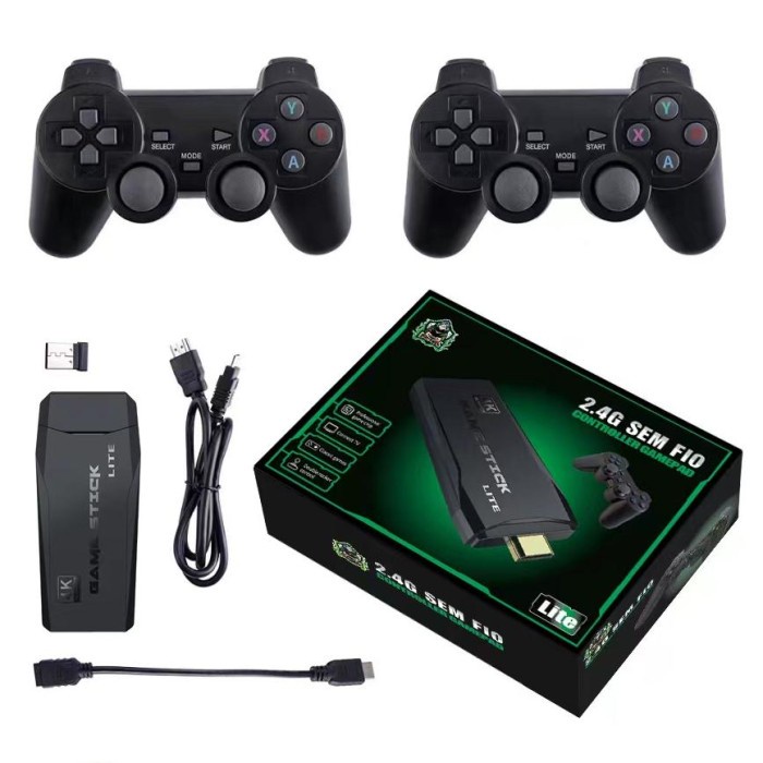 Game box Console M8 plus Video game M8-II 2.4G Stick 5000 games 64GB - GAME M8 64GB