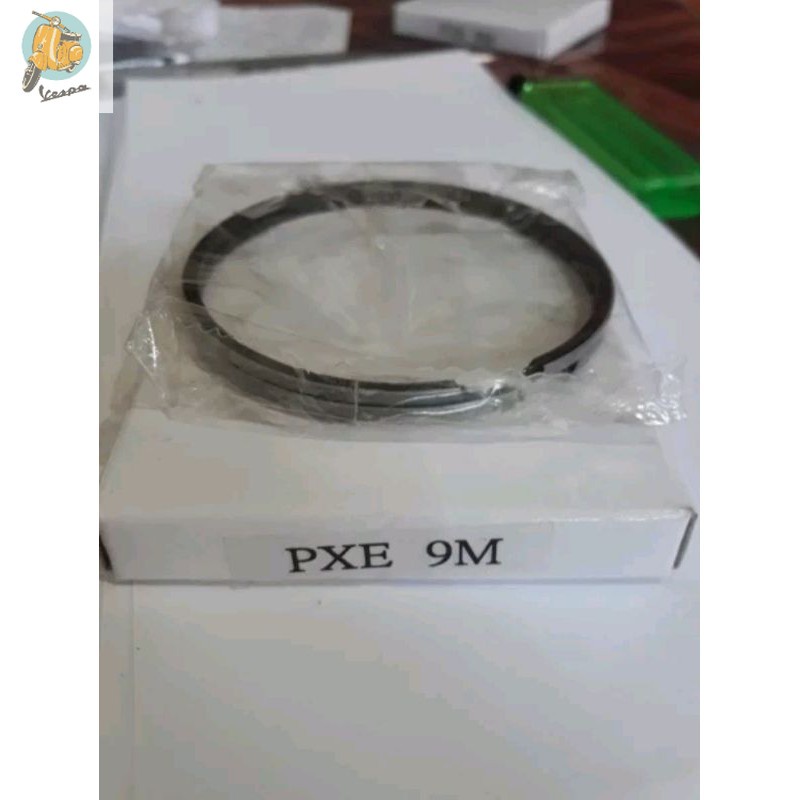 ring seher piston tipis 9M vesgio untuk vespa pxe excel exclusive