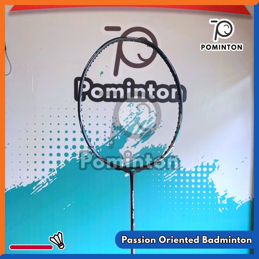 Raket Badminton Powermax Thunder 788 (Hitam Hijau) 100% ORIGINAL