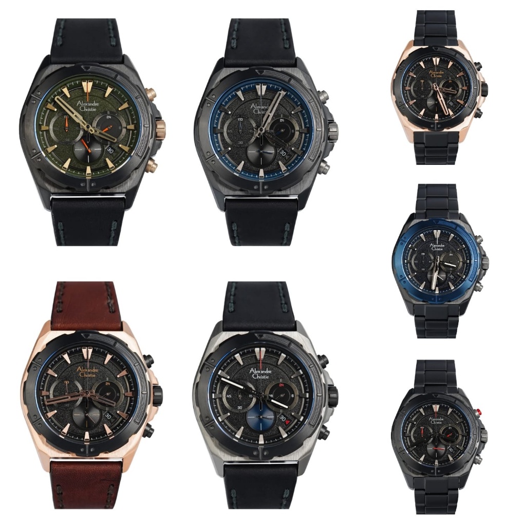 Jam Tangan Pria Alexandre Christie AC 6664 / AC6664 Original Garansi 1 Tahun
