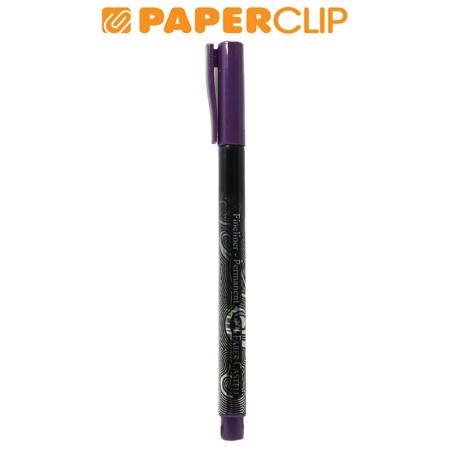 

FINELINER FABER CASTELL 161237 PERMANENT VIOLET