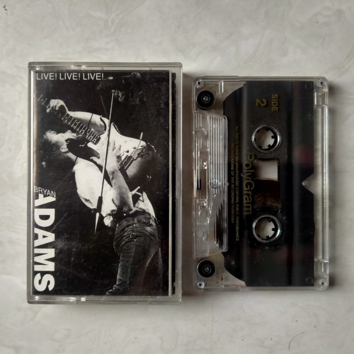 KASET BRYAN ADAMS LIVE LIVE LIVE