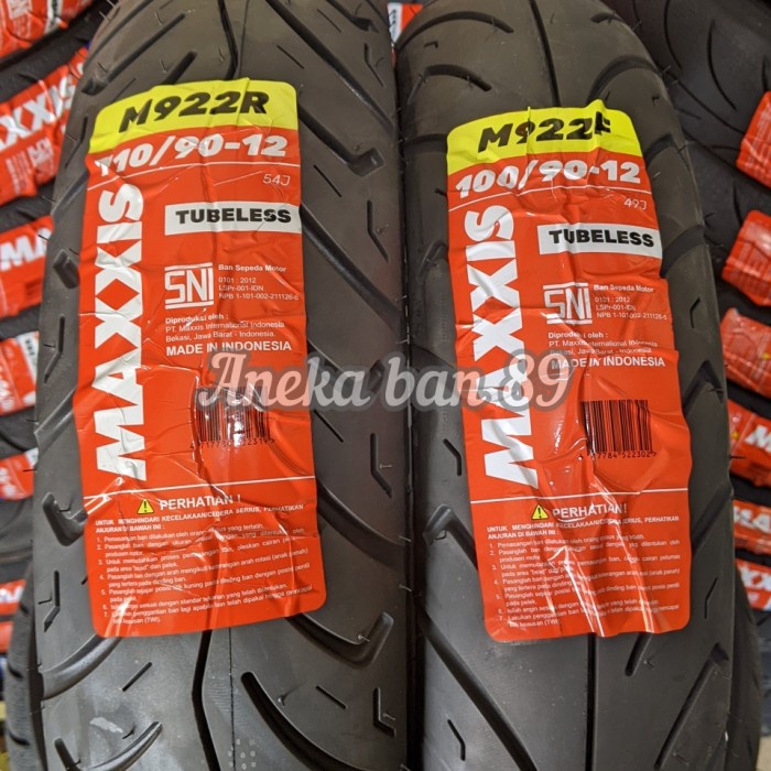 Ban maxxis 110/90-12 & 100/90-12 Scoopy new ring 12