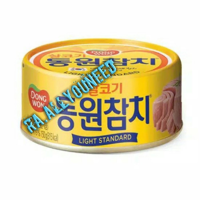 

Dongwon Tuna Light Standar - Tuna Dalam Minyak 250gr