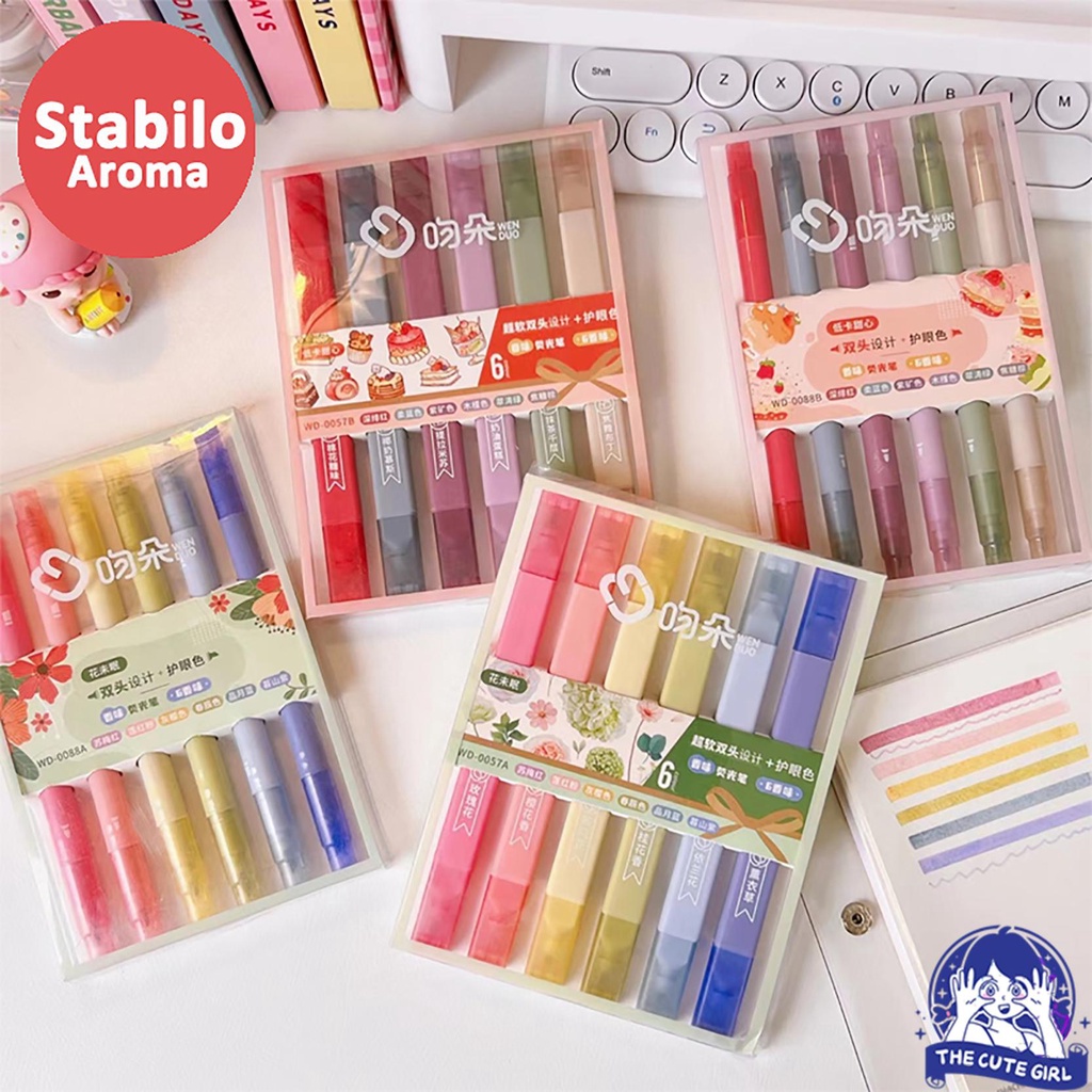 

Highlighter/Stabilo 6 Warna/Set - Stazionario