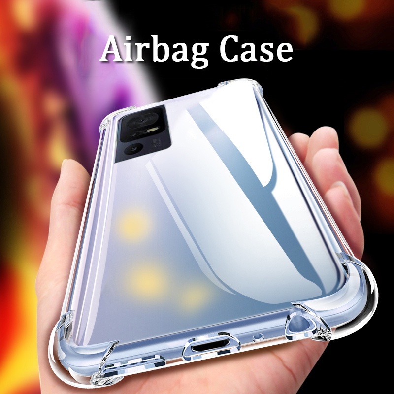 For Sharp Aquos V7 Plus R9 Pro Sense 9 Case Casing Airbag Shockproof Clear Transparent SoftCase Phon