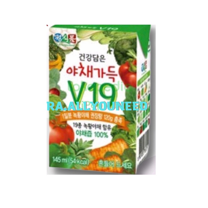 

Minuman Sari Sayur / Wholesome V 19 145 ml
