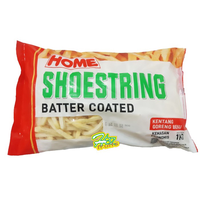 

Kentang Home Shoestring Batter Coated 1Kg