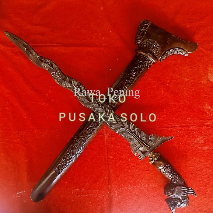 KERIS BALI SEMPONO LUK 9 PAMOR BLARAK SINERET ISTIMEWA antik