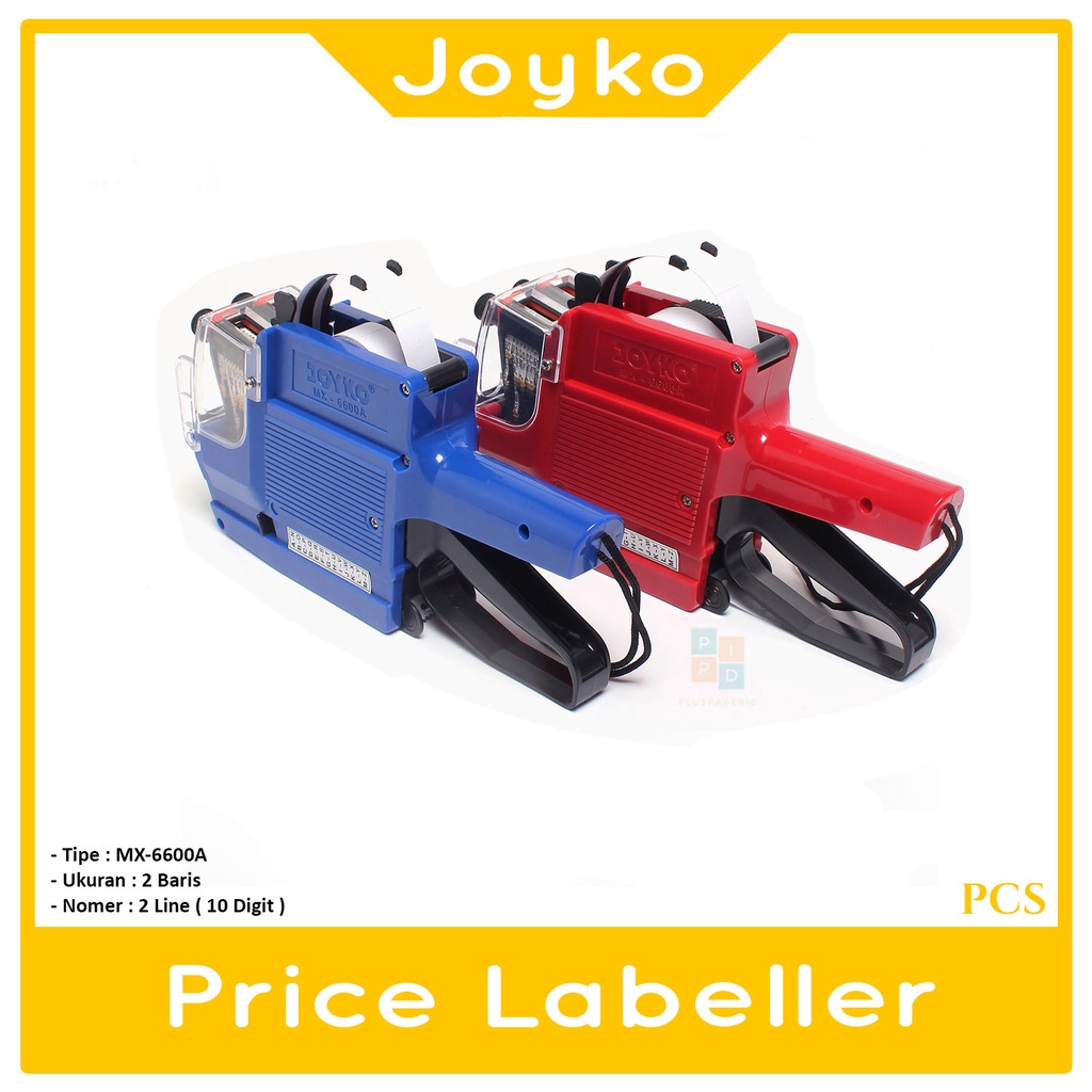 

JOYKO - Alat Price Labeller 2 Baris Label Harga MX-6600A - MX-6600N - Pcs