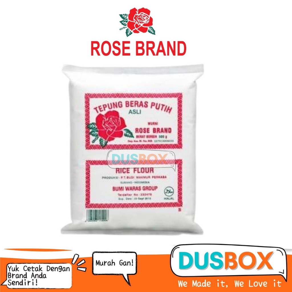 

Rose Brand Tepung Beras 500gr / Tepung Beras / Tepung Beras Putih