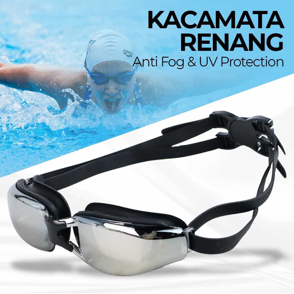 COD Kacamata Renang Arena Dewasa Anti Kabut Dan UV Protection / Aksesoris Perlengkapan Peralatan Kac