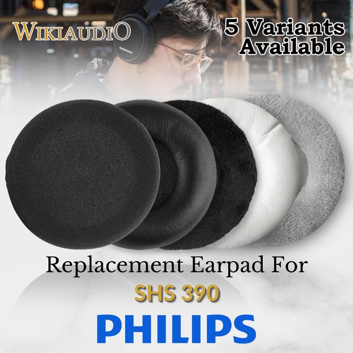 Earpad Busa Bantalan Foam Ear cushion Philips SHS 390 SHS390 Earcup