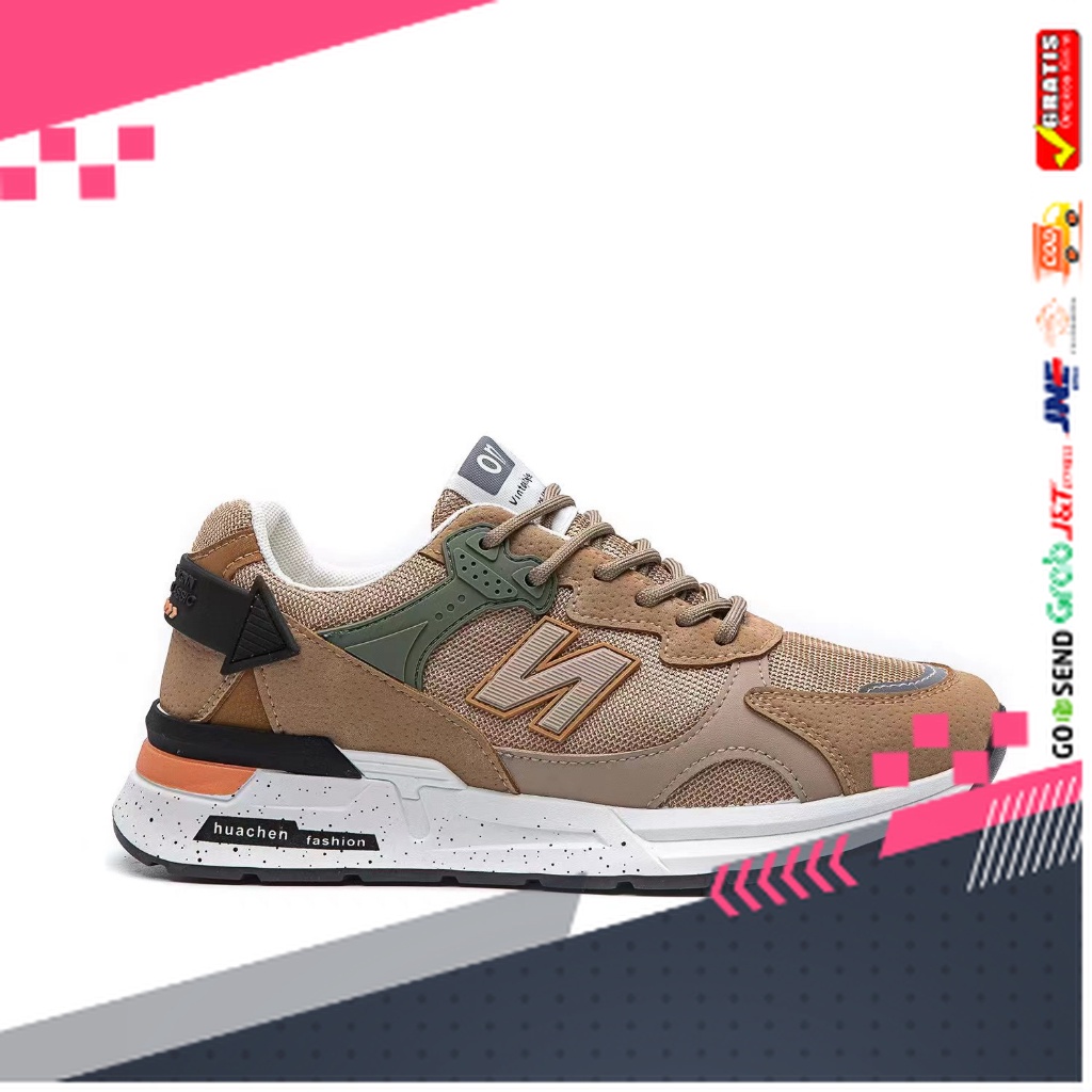 UKURAN SIZE 37 38 39 40 41 42 43 44 45 /PBT Sepatu Sneakers Pria  Sepatu Olahraga Pria Sepatu Import