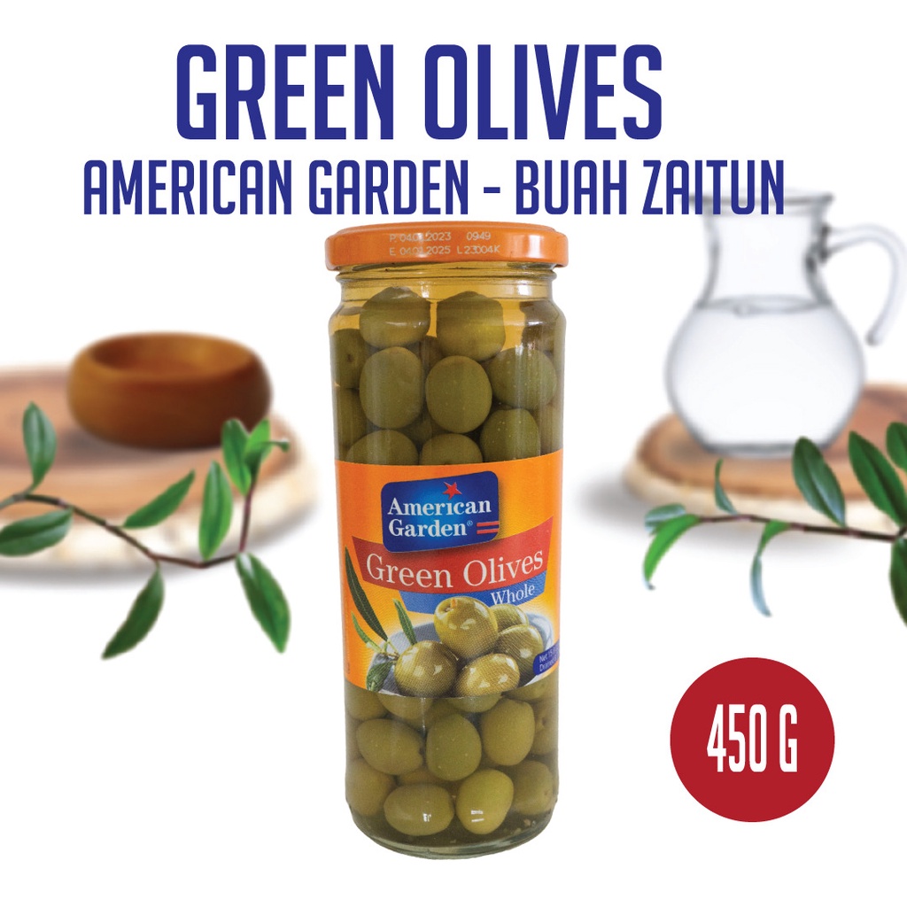 

GREEN OLIVES AMERICAN GARDEN WHOLE