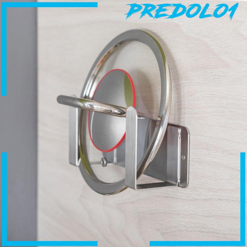 [Predolo1] Pan Lid Organizer Holder Kitchen Cooking Utensil Tool for Countertop Wall