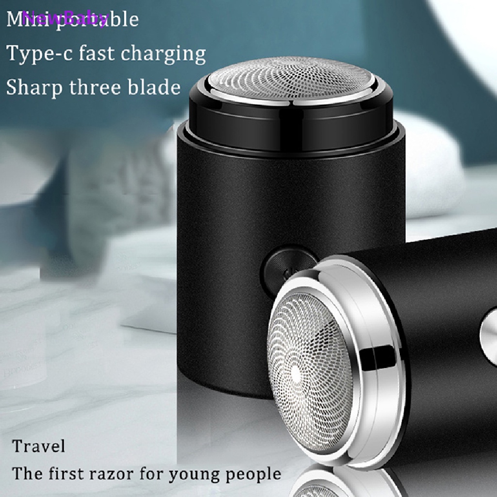Newbaby Alat Cukur Mini Elektrik Travel Shaver Pocket Size Portable Elektrik Razor Untuk Pria ID