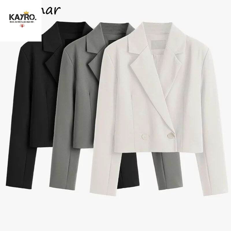 jaket blazer wanita terbaru blazer lengan panjang wanita jaket pendek kren