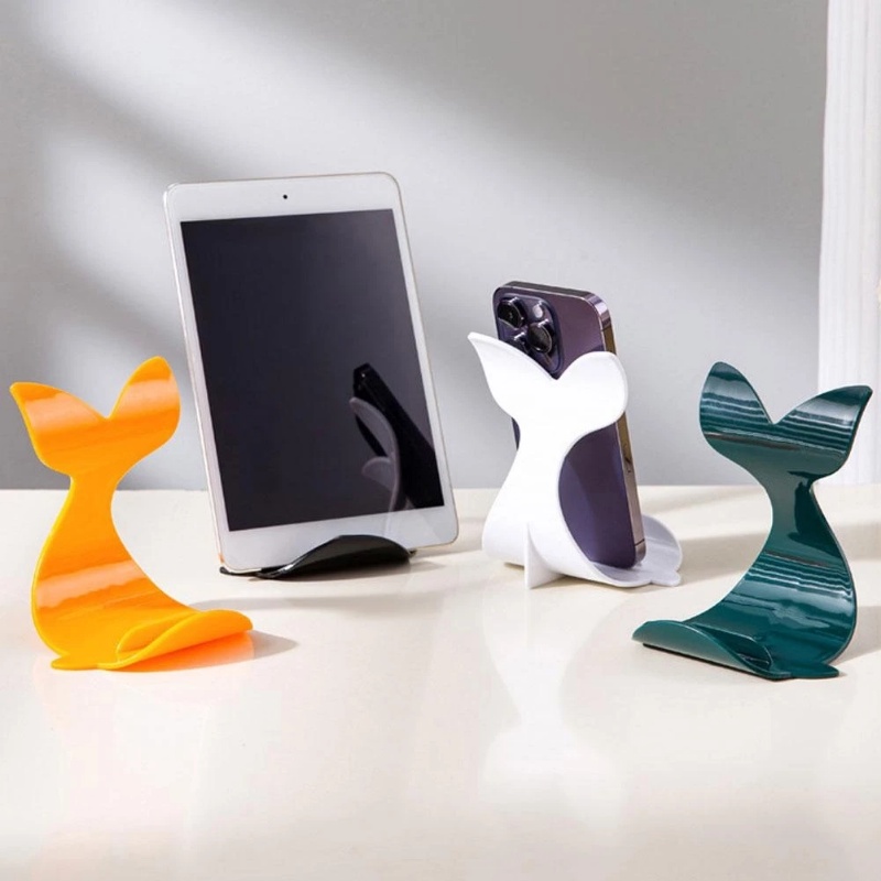 Kreatif Kartun Paus Phone Holder/Tablet Penyangga Ponsel Socket Stand/Aksesoris Bracket Telepon Universal Portabel