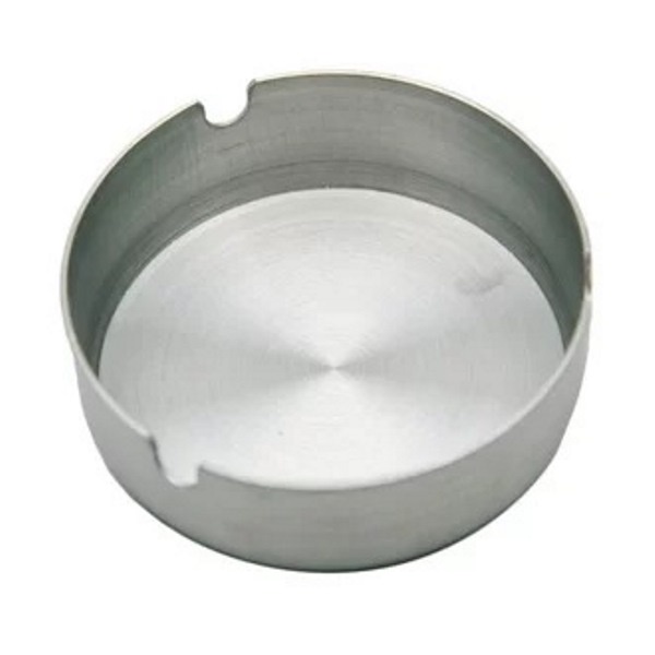 Asbak Mangkok Bulat Tempat Abu Rokok Stainless Steel Ashtray 113