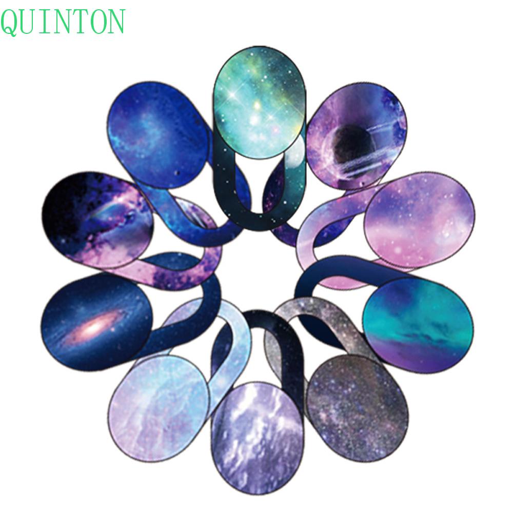 QUINTON Privacy Sticker Starry Sky Pattern for Tablet Phone Lens Cover WebCam Camera Cover Smart Phone Universal for Laptops Phone Antispy Camera Cover Slider Sticke for|Camera Protection Shutter