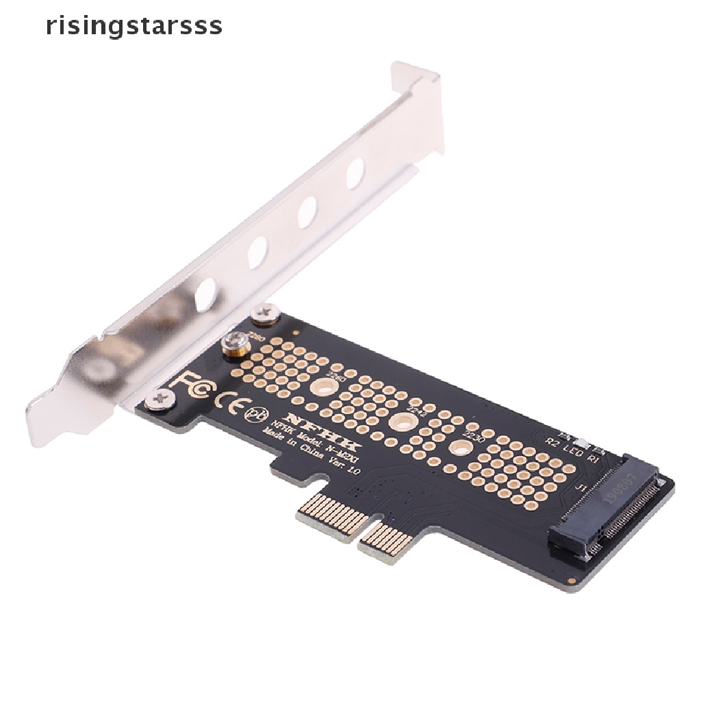 Rsid Span-new NVMe PCIe x4 x2 M.2 NGFF SSD to PCIe x1 converter card adapter PCIe x1 to M.2 Jelly