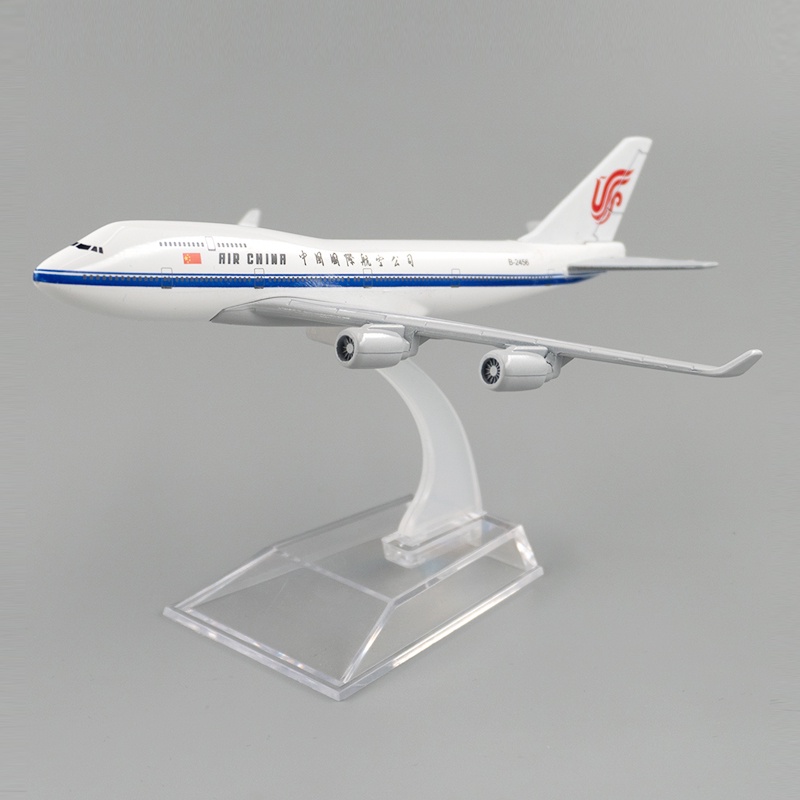 Air China Boeing 747model Pesawat Diecast Metal B747 Pesawat Penumpang Mainan Pesawat